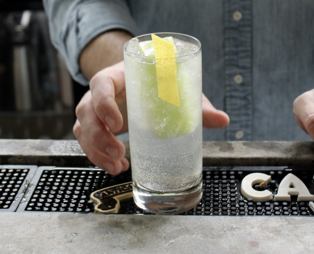 Enjoy a Crushable Summer Drink with Yuzu and Honeydew